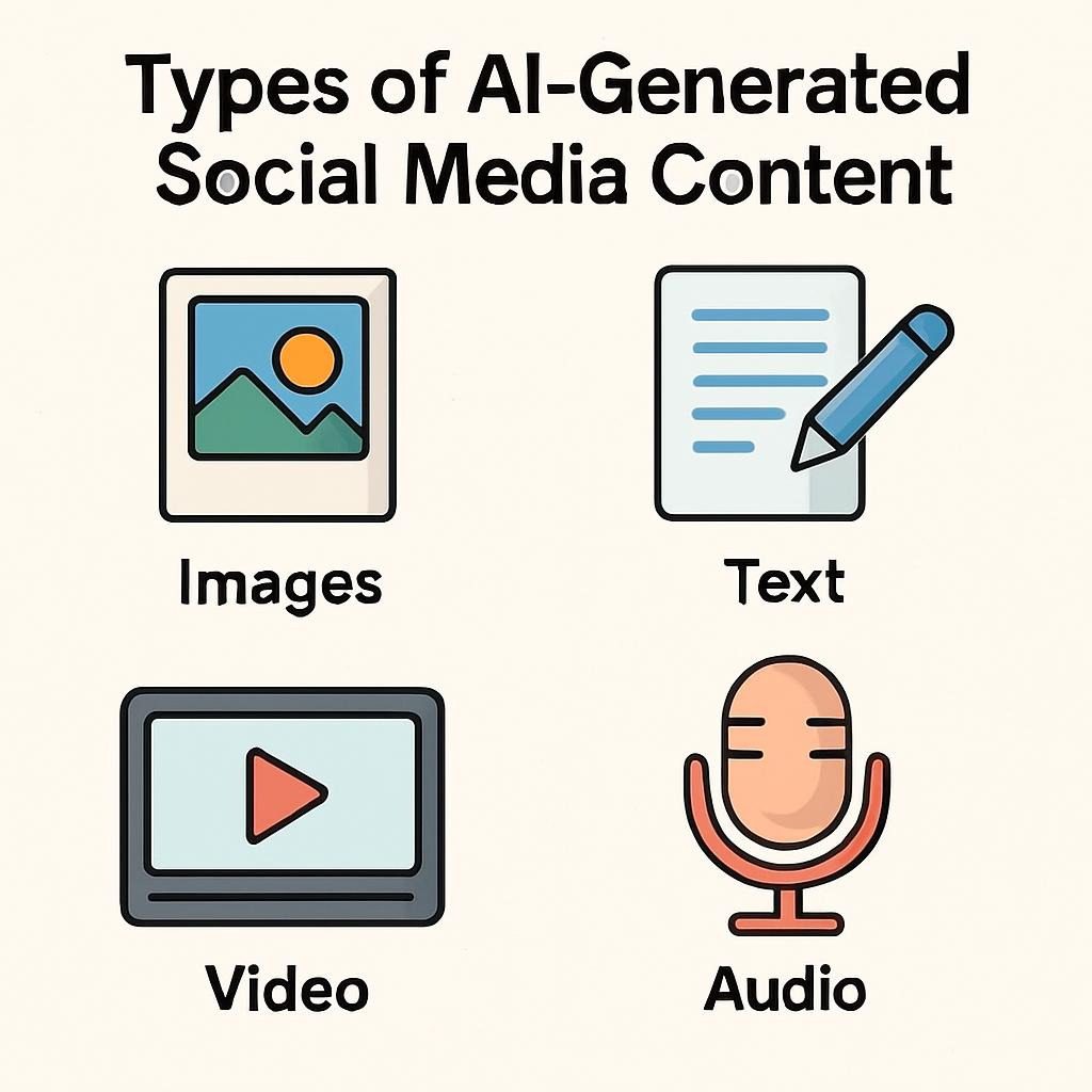 Types of AI-Generated Social Media Content