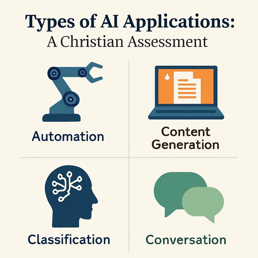 Types of AI Applications: A Christian Assessment
