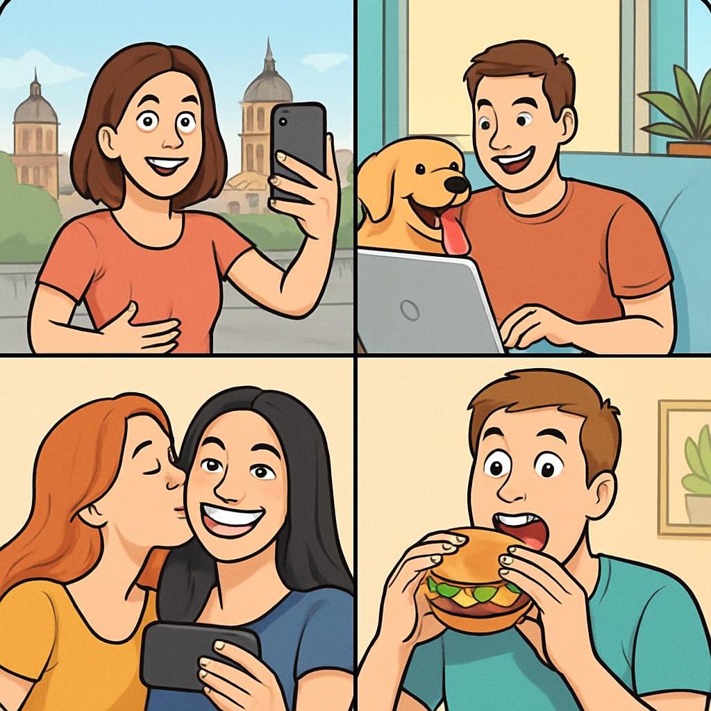 Funny meme illustrating AI blunders in social content generation